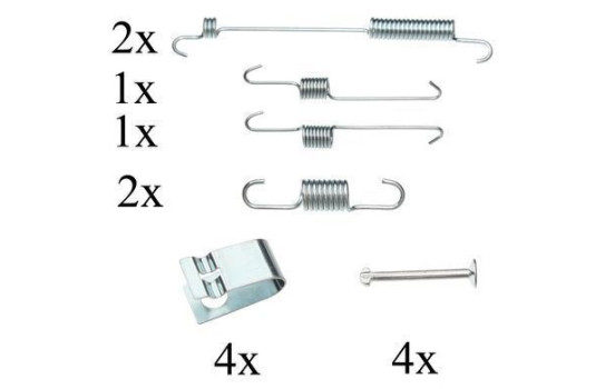 Kit d'accessoires, mâchoire de frein
