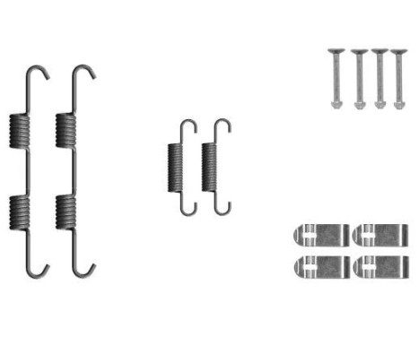 Accessoires, mâchoire de frein de stationnement