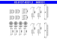 Accessoires, sabot de frein de stationnement