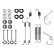 Kit d'accessoires, mâchoire de frein, Vignette 2