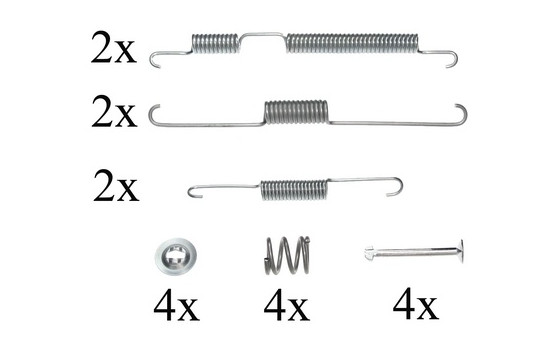 Kit d'accessoires, mâchoire de frein, Image 2