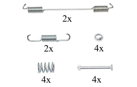 Kit d'accessoires, mâchoire de frein, Image 2
