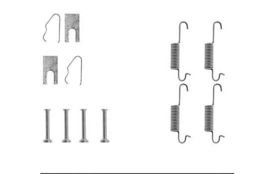 Kit d'accessoires, mâchoire de frein