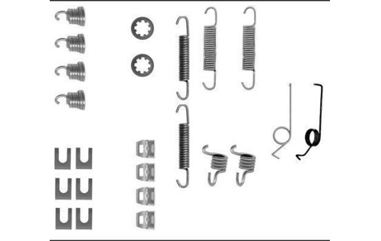 Kit d'accessoires, mâchoire de frein