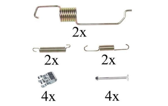 Kit d'accessoires, mâchoire de frein