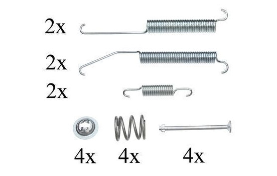 Kit d'accessoires, mâchoire de frein