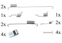 Kit d'accessoires, mâchoire de frein
