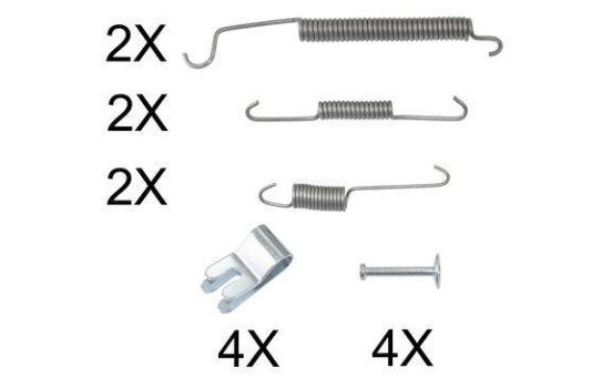 Kit d'accessoires, mâchoire de frein