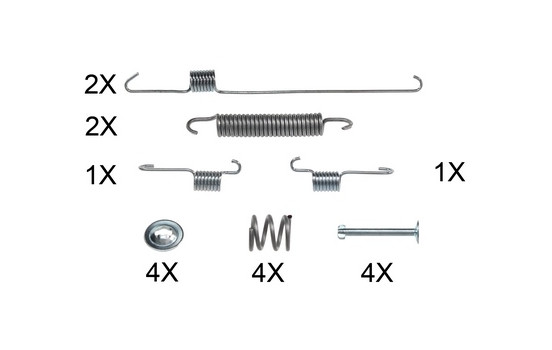 Kit d'accessoires, mâchoire de frein
