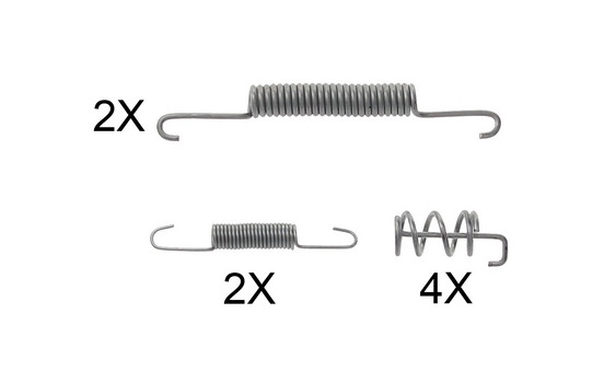 Kit d'accessoires, mâchoire de frein