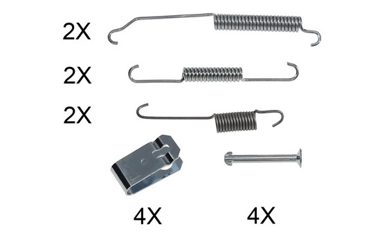 Kit d'accessoires, mâchoire de frein