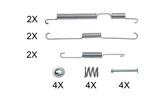 Kit d'accessoires, mâchoire de frein