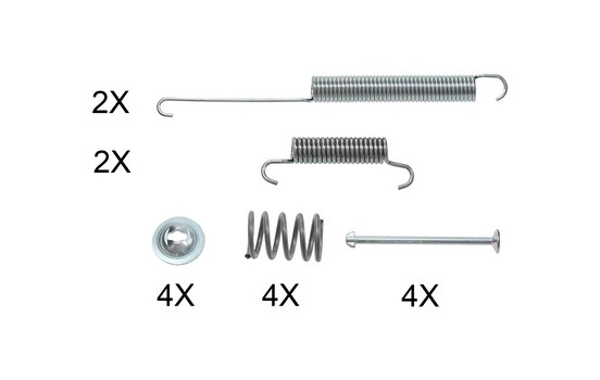 Kit d'accessoires, mâchoire de frein