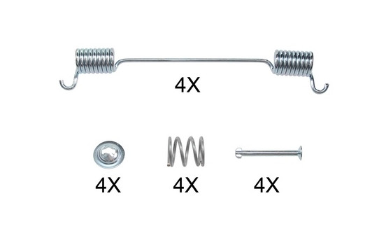 Kit d'accessoires, mâchoire de frein