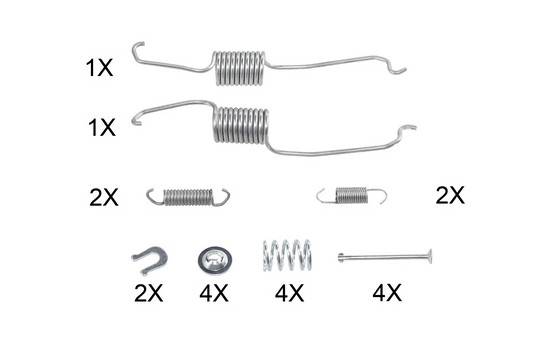 Kit d'accessoires, mâchoire de frein