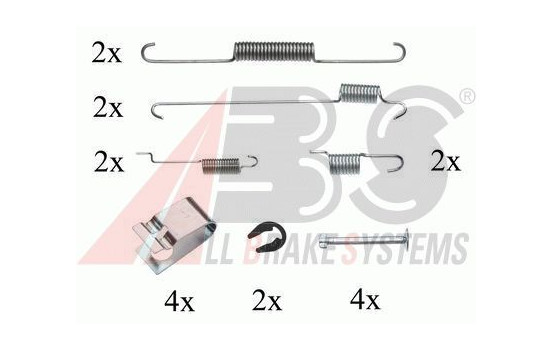 Kit d'accessoires, mâchoire de frein, Image 2
