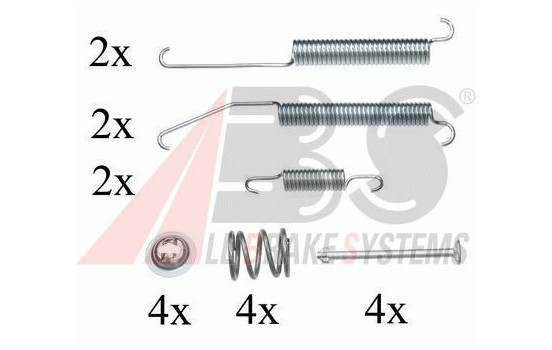 Kit d'accessoires, mâchoire de frein, Image 2