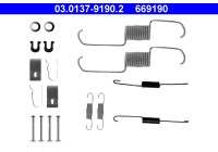 Kit d'accessoires, mâchoire de frein