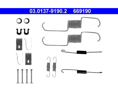 Kit d'accessoires, mâchoire de frein