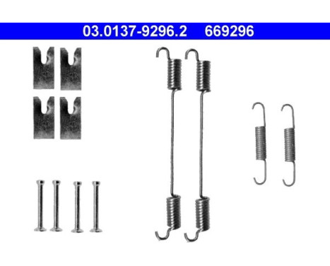 Kit d'accessoires, mâchoire de frein
