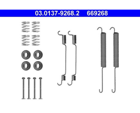 Kit d'accessoires, mâchoire de frein