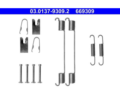 Kit d'accessoires, mâchoire de frein