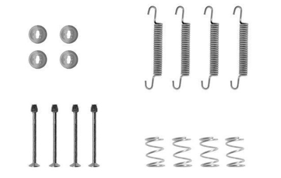 Kit d'accessoires, mâchoires de frein de stationnement