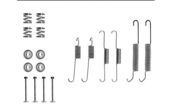 Kit d'accessoires, mâchoires de frein de stationnement