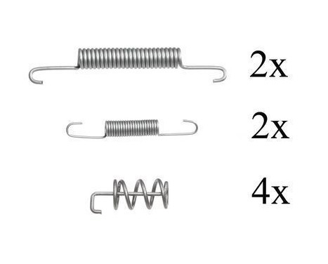 Kit d'accessoires, mâchoires de frein de stationnement