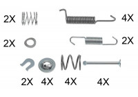 Kit d'accessoires, mâchoires de frein de stationnement