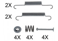 Kit d'accessoires, mâchoires de frein de stationnement