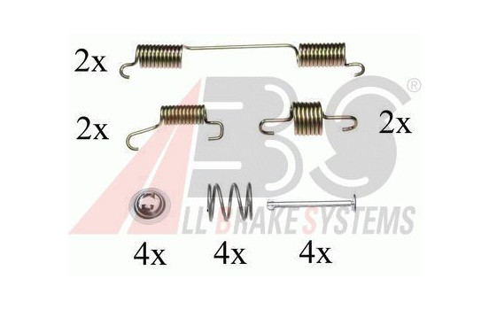 Kit d'accessoires, mâchoires de frein de stationnement, Image 2