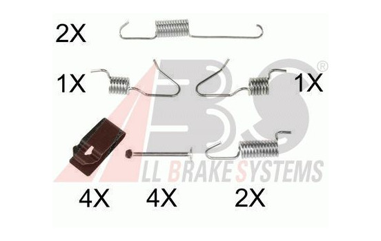 Kit d'accessoires, mâchoires de frein de stationnement, Image 2