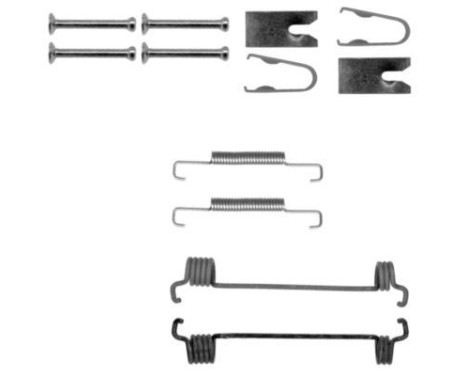 Kit d'accessoires, mâchoires de frein de stationnement