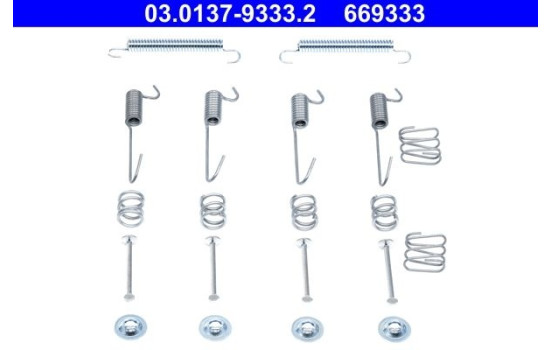 Kit d'accessoires, mâchoires de frein de stationnement, Image 2