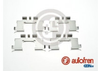 Kit d'accessoires, plaquette de frein à disque