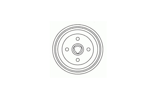 Tambour de frein 2328-S ABS, Image 2