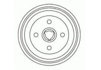 Tambour de frein 2328-S ABS
