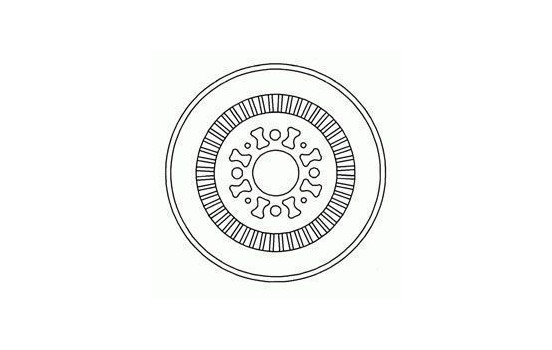 Tambour de frein 2331-S ABS