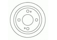 Tambour de frein 2345-S ABS