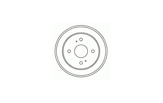 Tambour de frein 2363-S ABS, Image 2