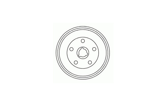 Tambour de frein 2374-S ABS, Image 2