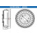 Tambour de frein 24.0222-8044.1 ATE