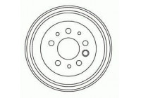 Tambour de frein 2403-S ABS