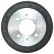 Tambour de frein 2447-S ABS