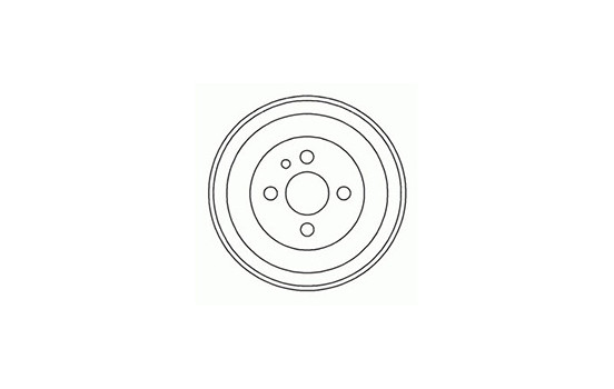 Tambour de frein 2494-S ABS, Image 2