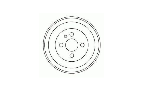 Tambour de frein 2494-S ABS