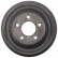 Tambour de frein 2507-S ABS