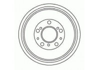 Tambour de frein 3231-S ABS