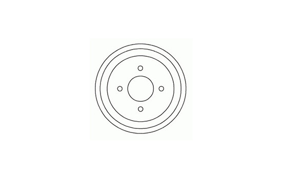 Tambour de frein 3330-S ABS, Image 2